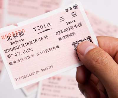 buying train tickets in china chinese new year