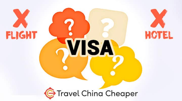 China Visa Itinerary Without Flight Or Hotel Reservations